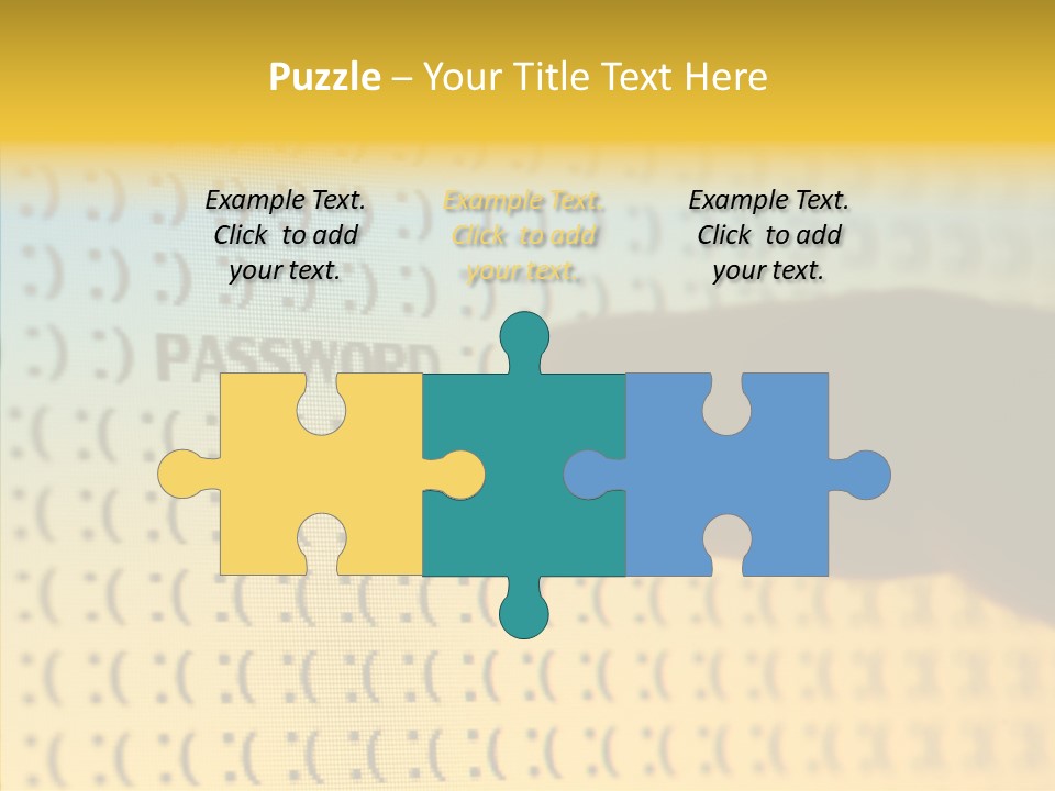 Identity Security Macro PowerPoint Template