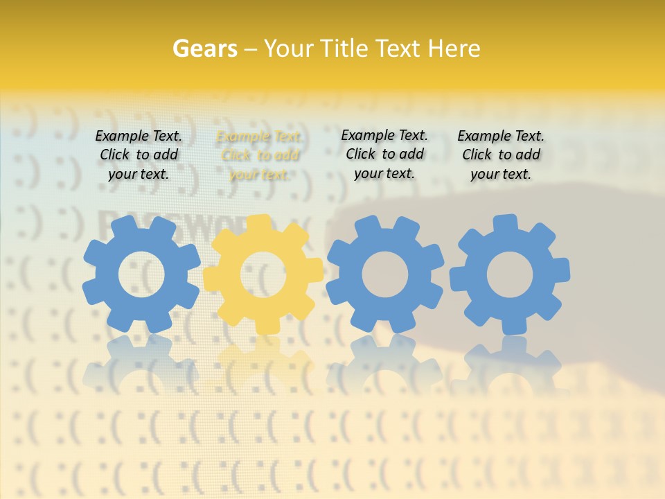 Identity Security Macro PowerPoint Template