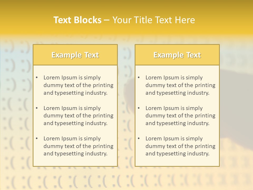 Identity Security Macro PowerPoint Template