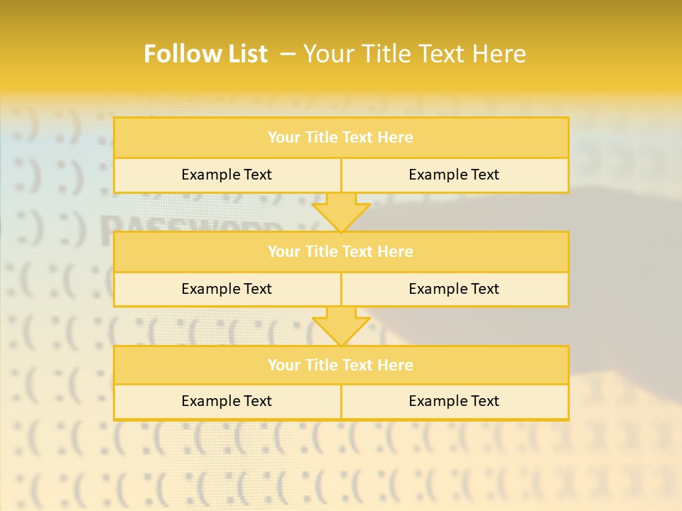 Identity Security Macro PowerPoint Template