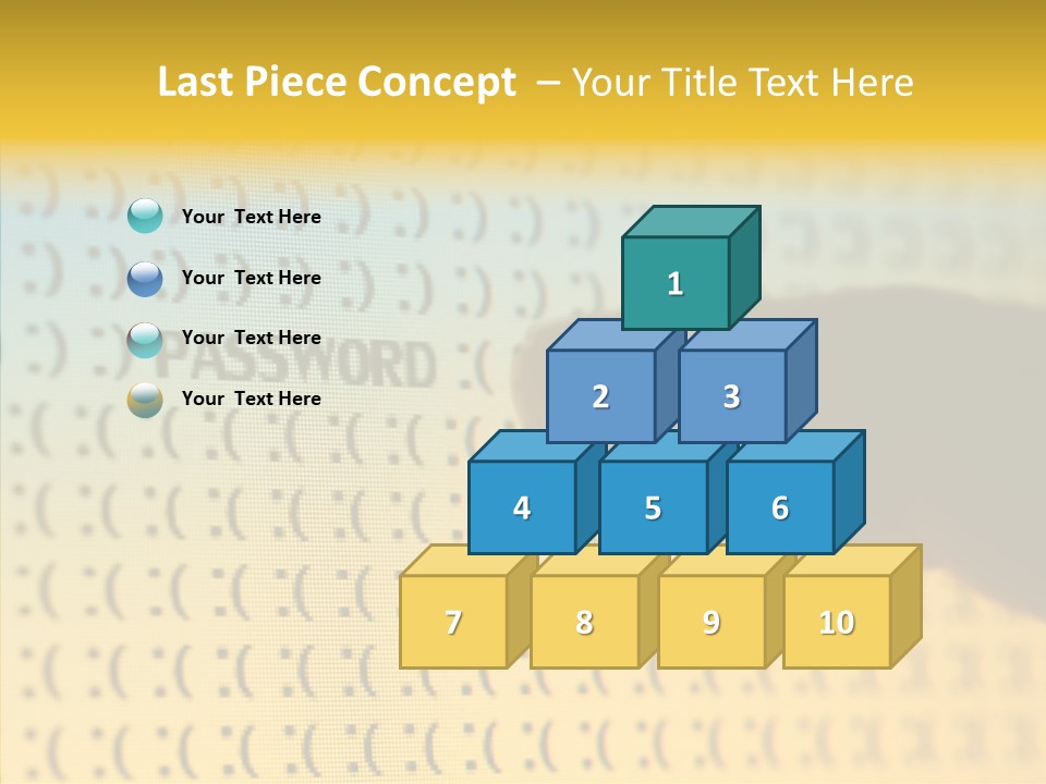 Identity Security Macro PowerPoint Template