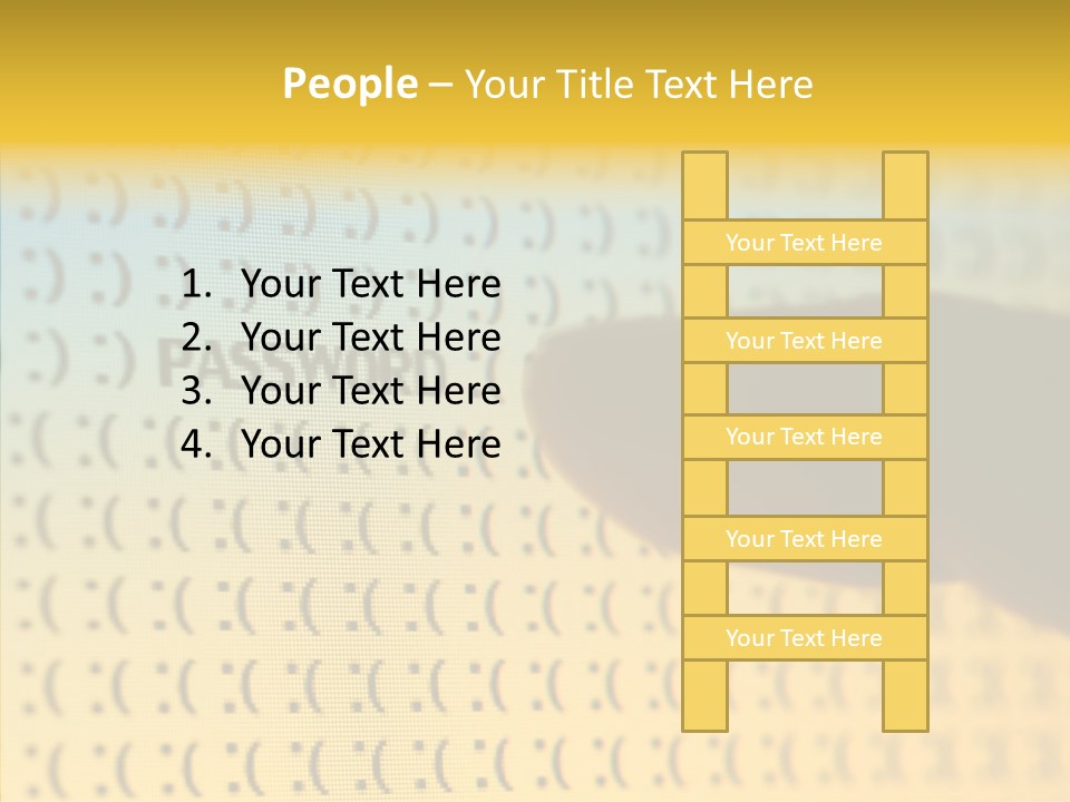 Identity Security Macro PowerPoint Template