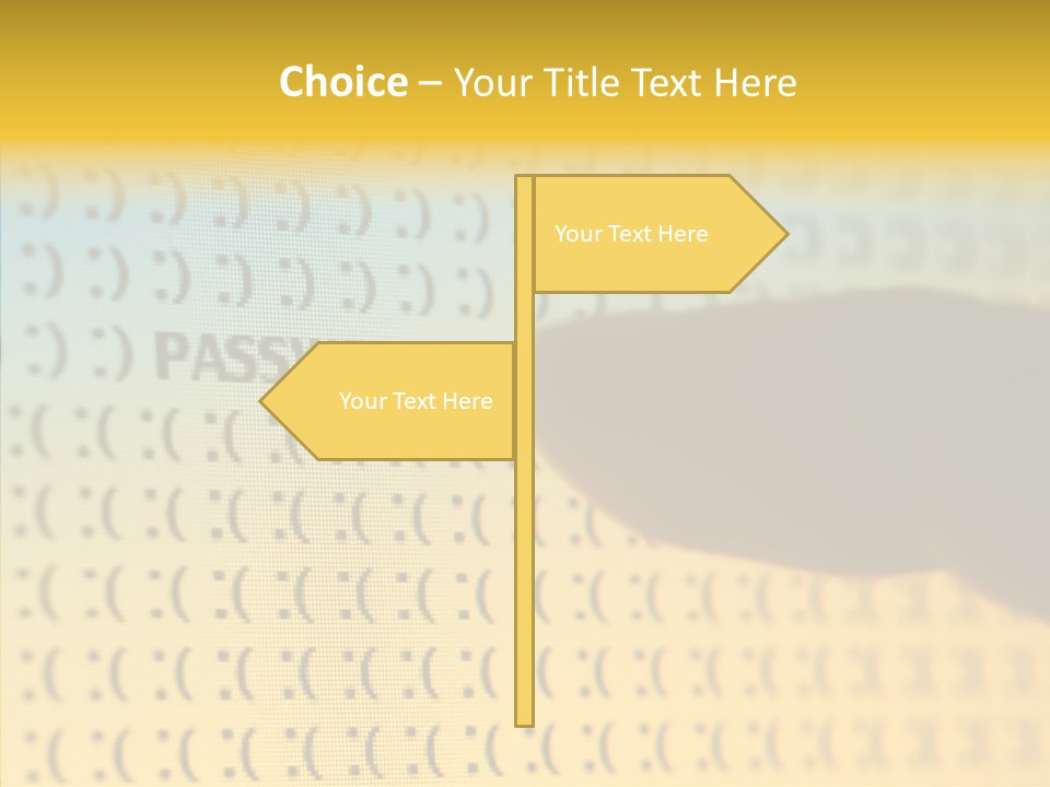 Identity Security Macro PowerPoint Template