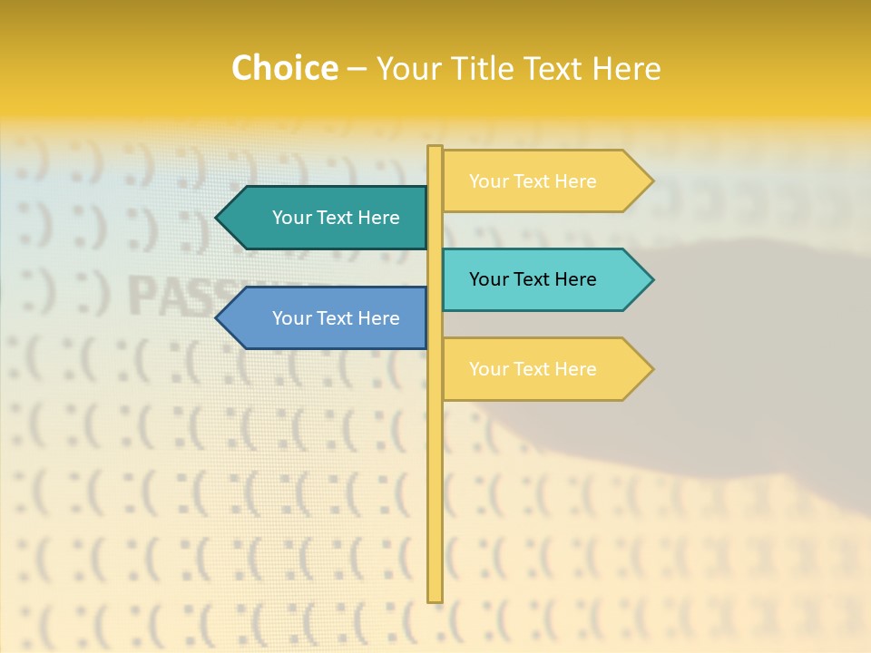 Identity Security Macro PowerPoint Template
