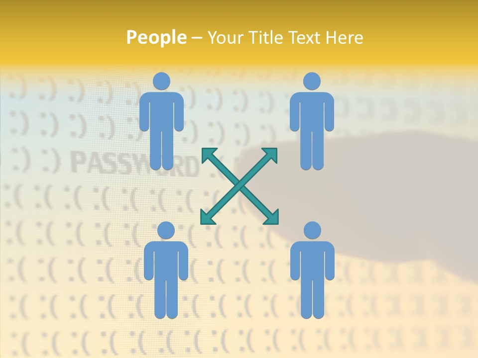 Identity Security Macro PowerPoint Template