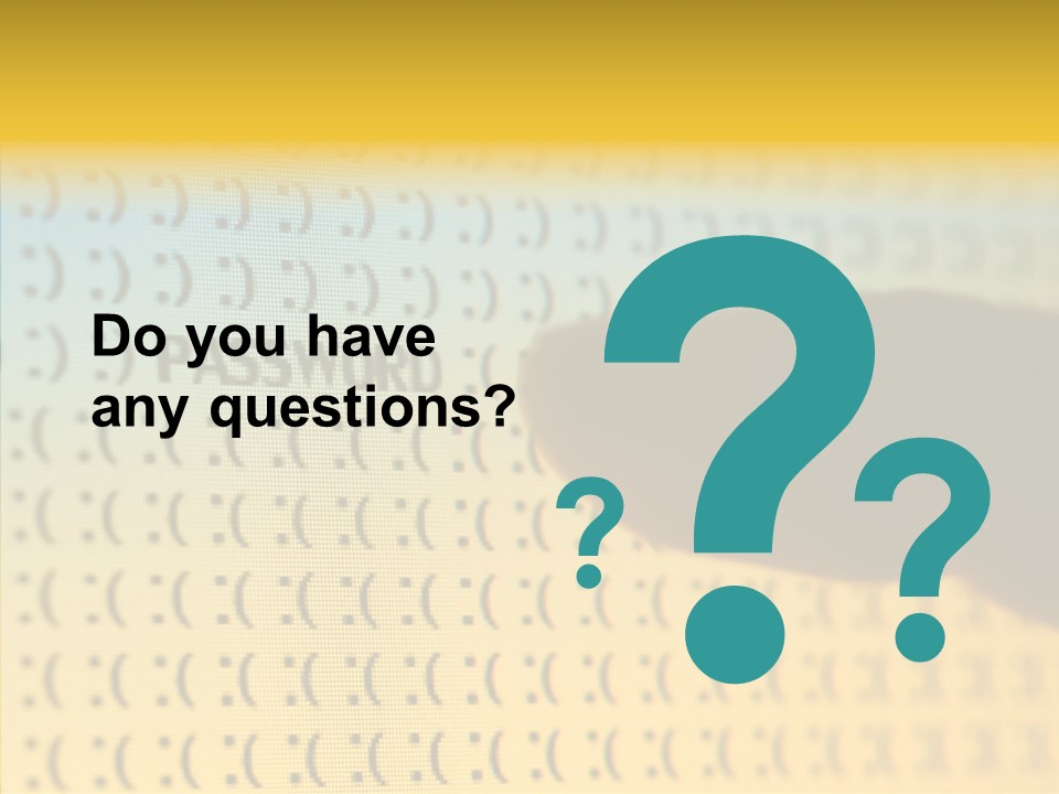 Identity Security Macro PowerPoint Template