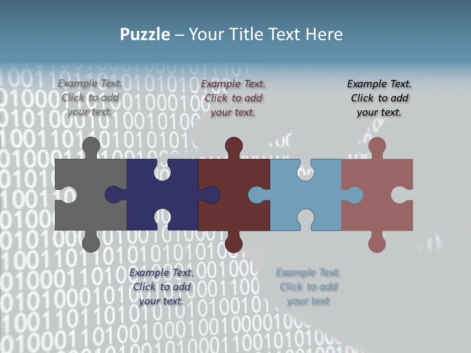 Software Login Entry PowerPoint Template