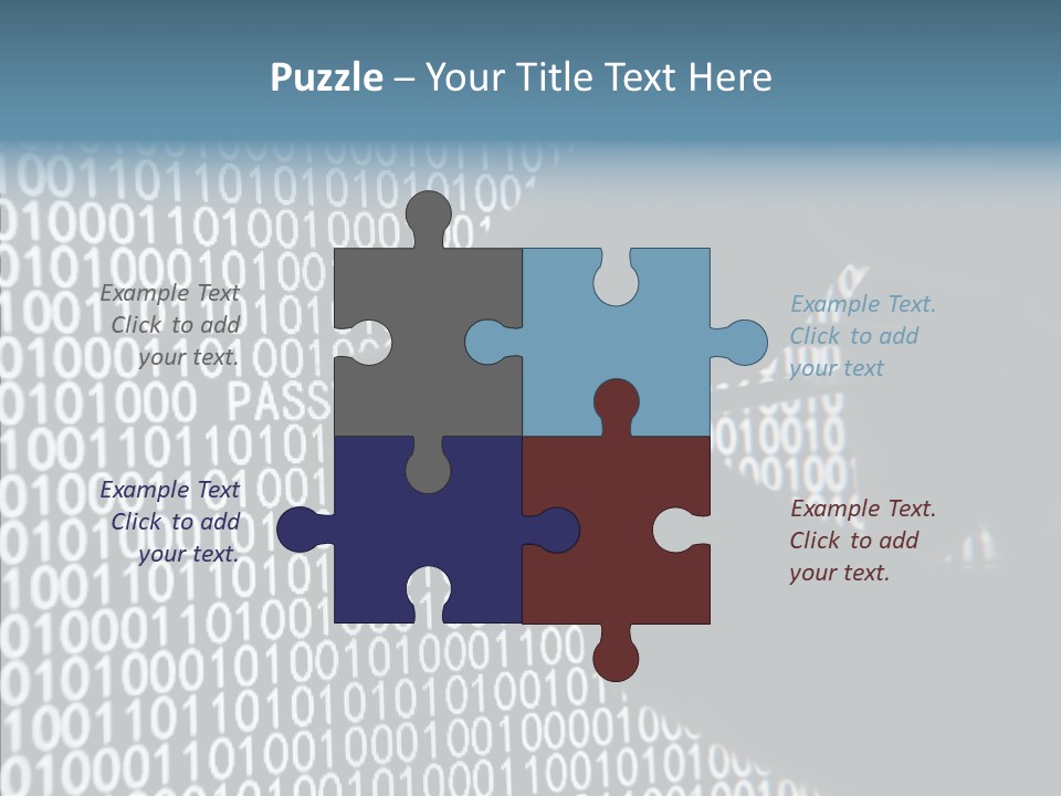 Software Login Entry PowerPoint Template