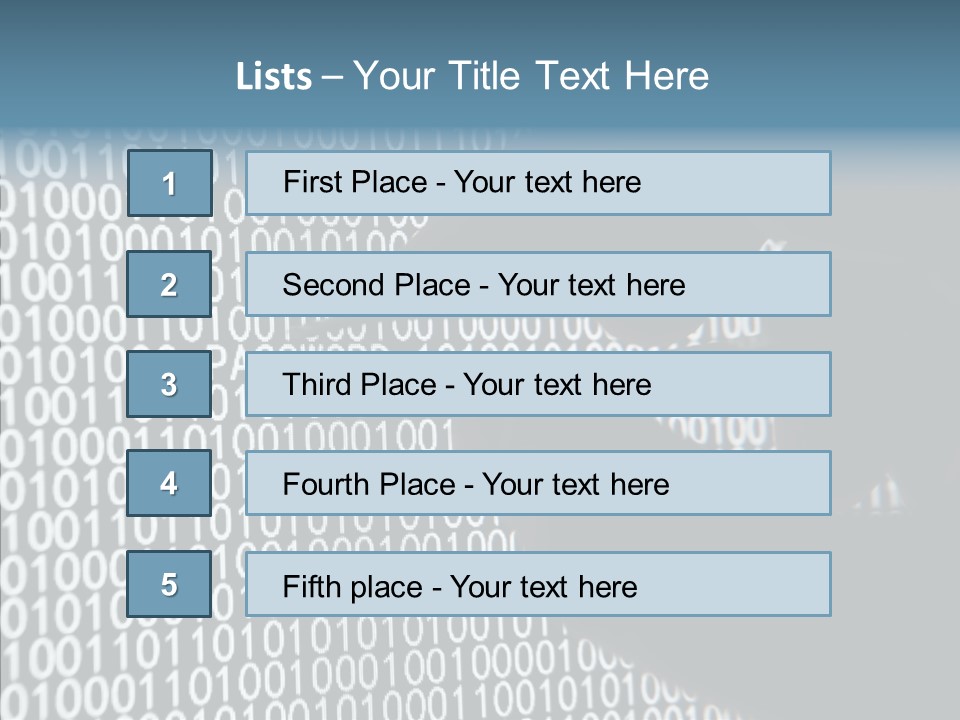 Software Login Entry PowerPoint Template