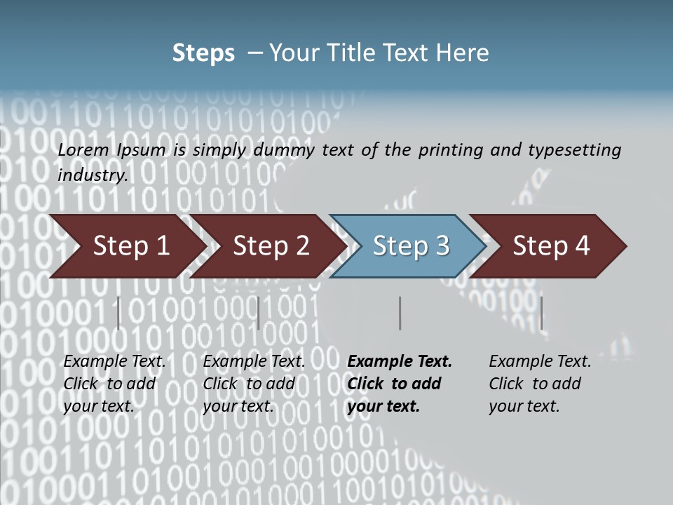 Software Login Entry PowerPoint Template
