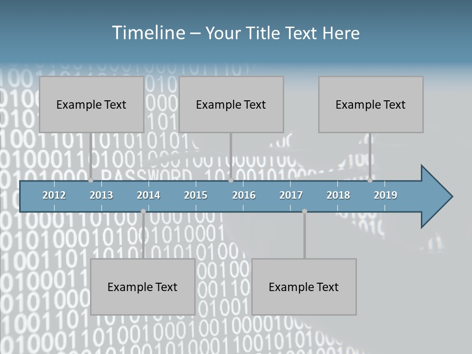 Software Login Entry PowerPoint Template