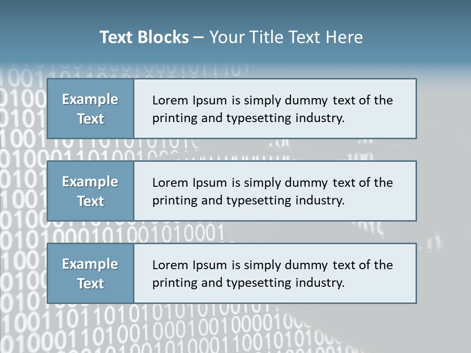 Software Login Entry PowerPoint Template