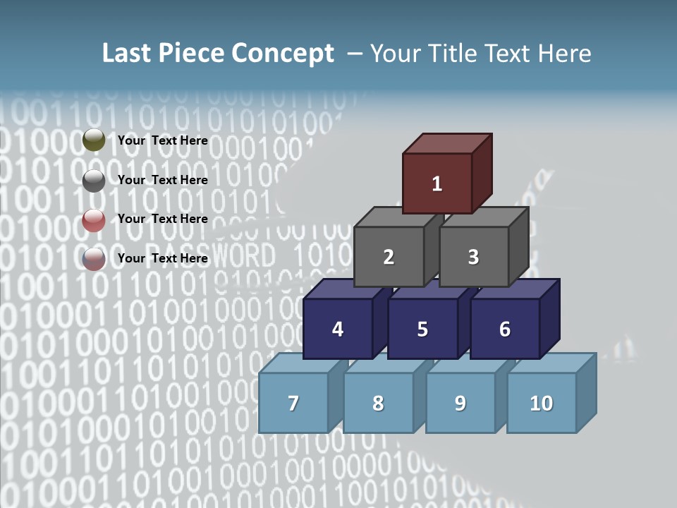 Software Login Entry PowerPoint Template