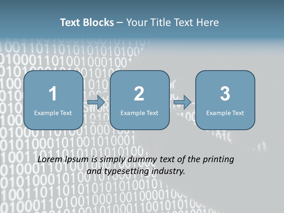 Software Login Entry PowerPoint Template