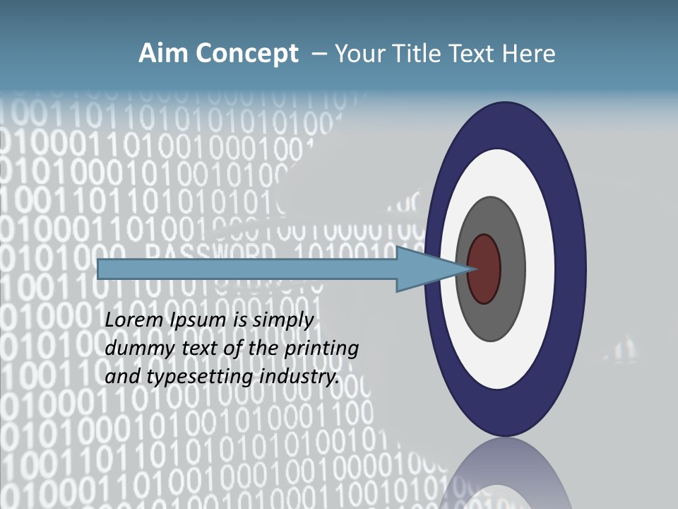 Software Login Entry PowerPoint Template