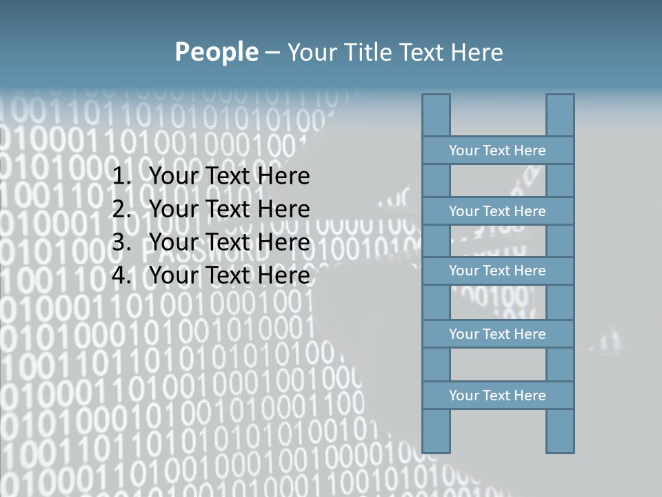 Software Login Entry PowerPoint Template