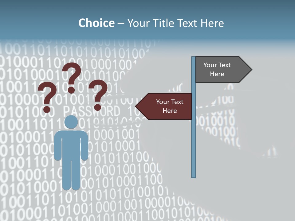 Software Login Entry PowerPoint Template