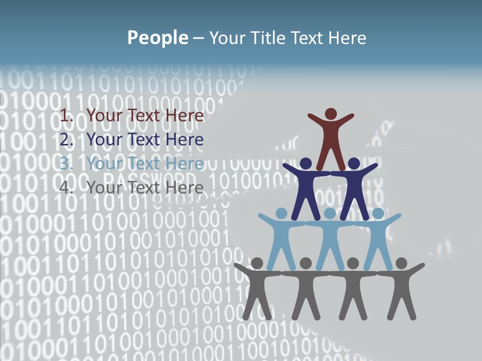 Software Login Entry PowerPoint Template