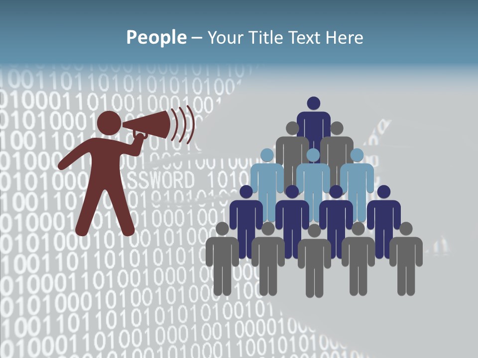 Software Login Entry PowerPoint Template