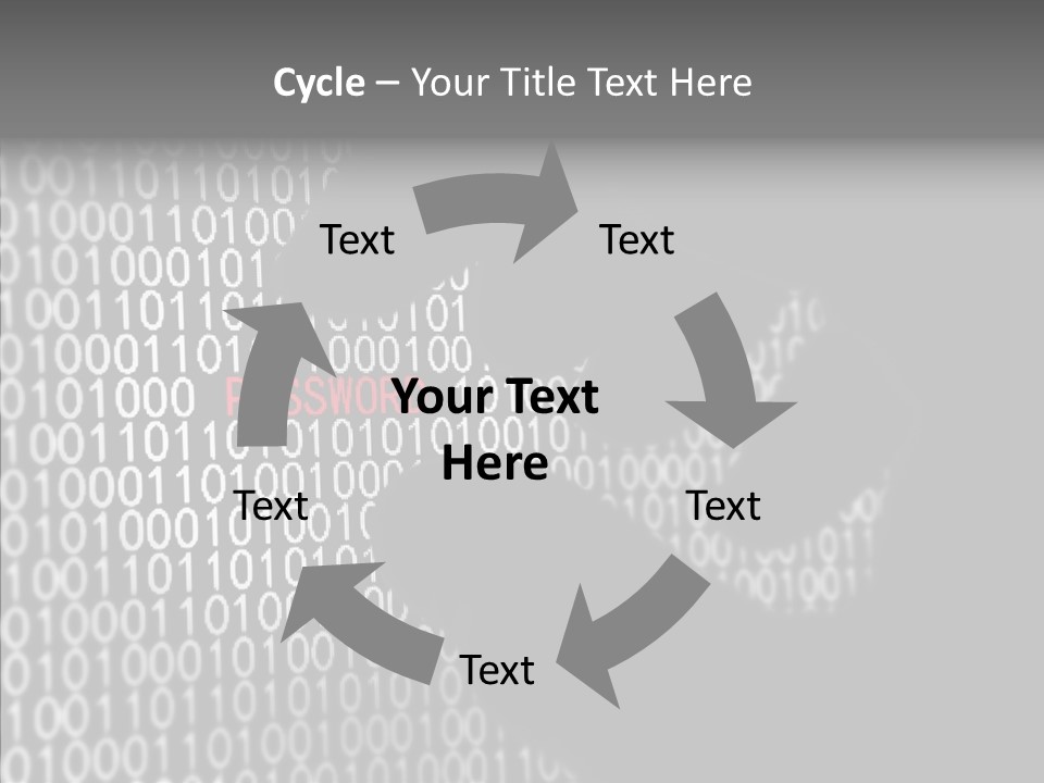 Safety Access Red PowerPoint Template