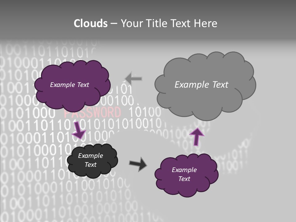 Safety Access Red PowerPoint Template