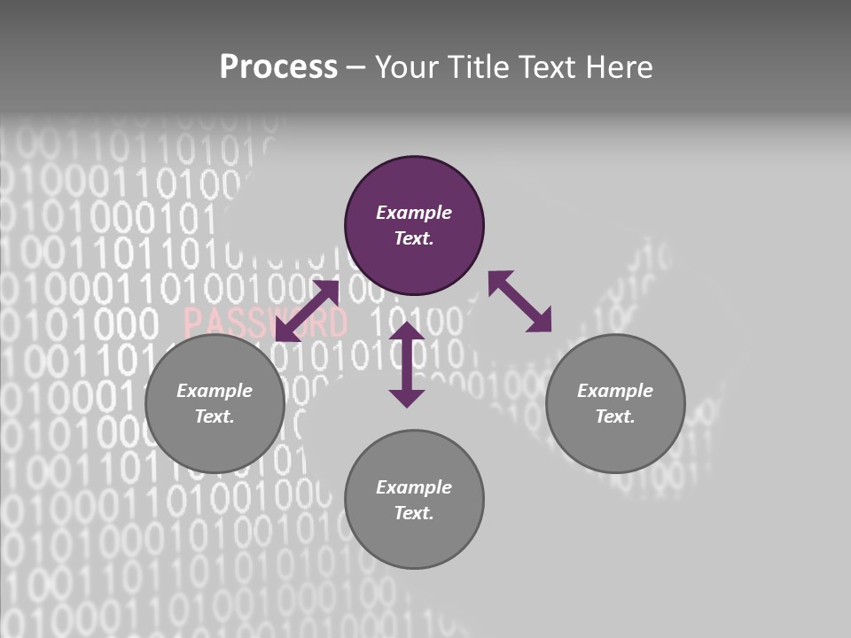 Safety Access Red PowerPoint Template