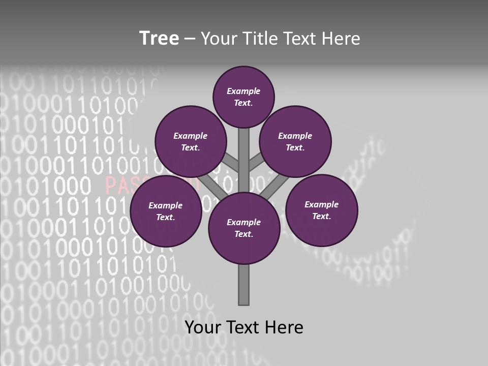 Safety Access Red PowerPoint Template