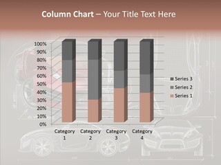 Front Transportation Concept Car PowerPoint Template