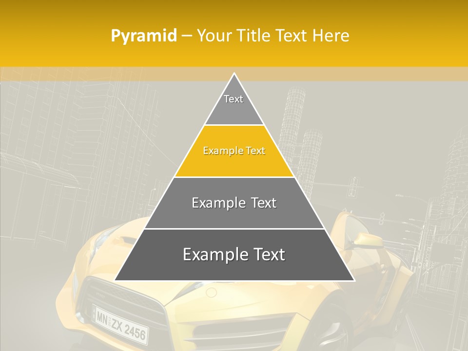 Sports Drive Wireframe PowerPoint Template