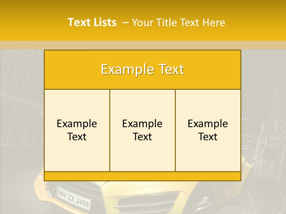 Sports Drive Wireframe PowerPoint Template