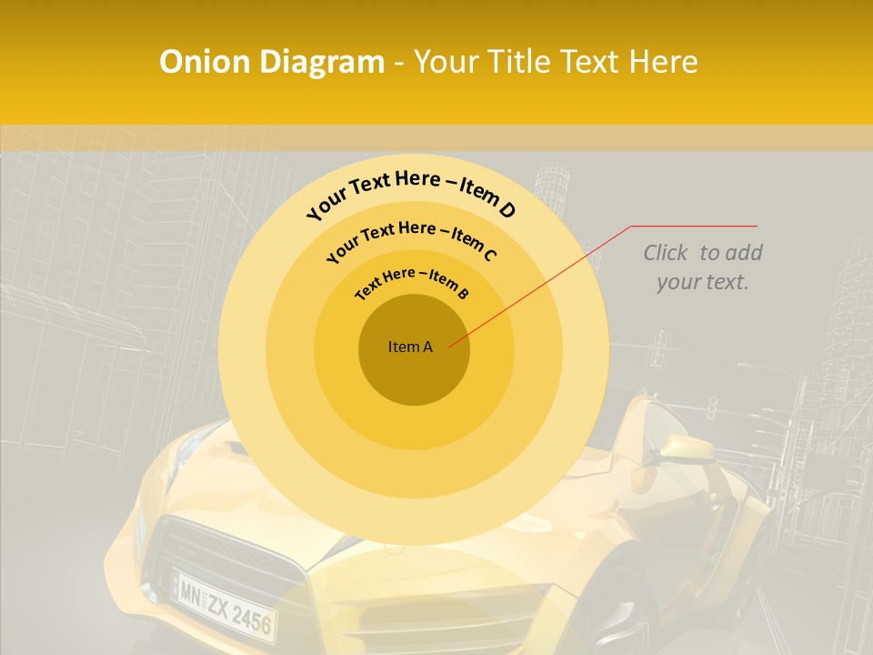 Sports Drive Wireframe PowerPoint Template