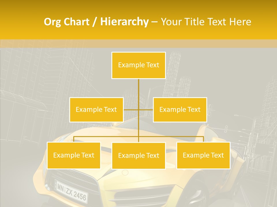 Sports Drive Wireframe PowerPoint Template