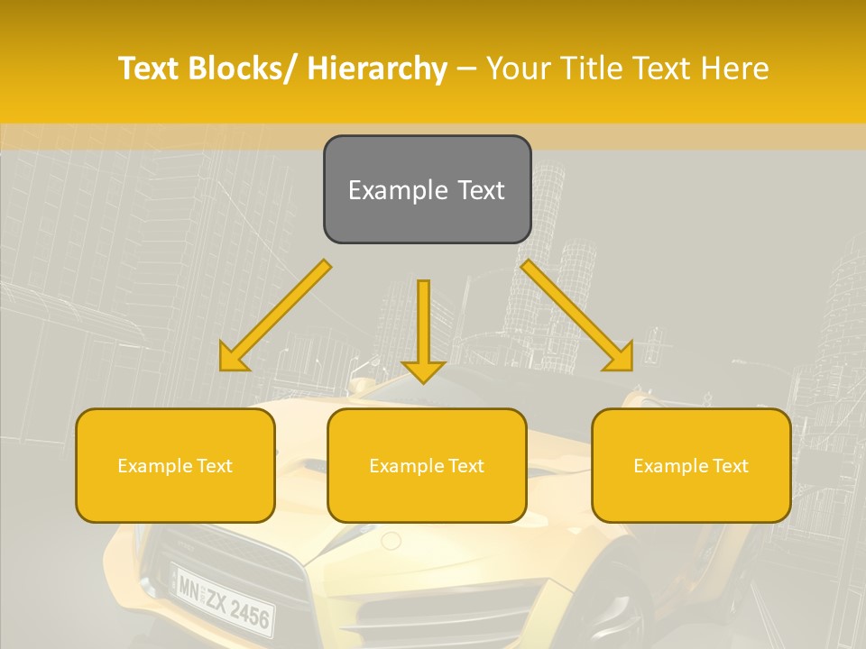 Sports Drive Wireframe PowerPoint Template