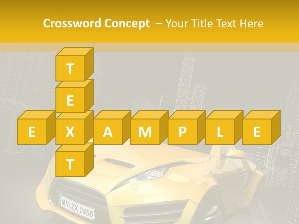 Sports Drive Wireframe PowerPoint Template