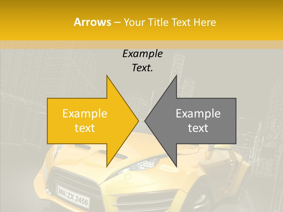 Sports Drive Wireframe PowerPoint Template