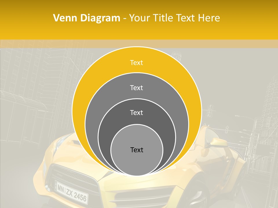 Sports Drive Wireframe PowerPoint Template