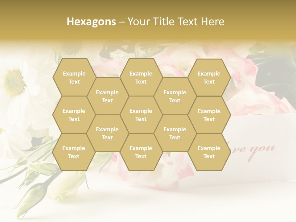 Floral Chamomile Beautiful PowerPoint Template