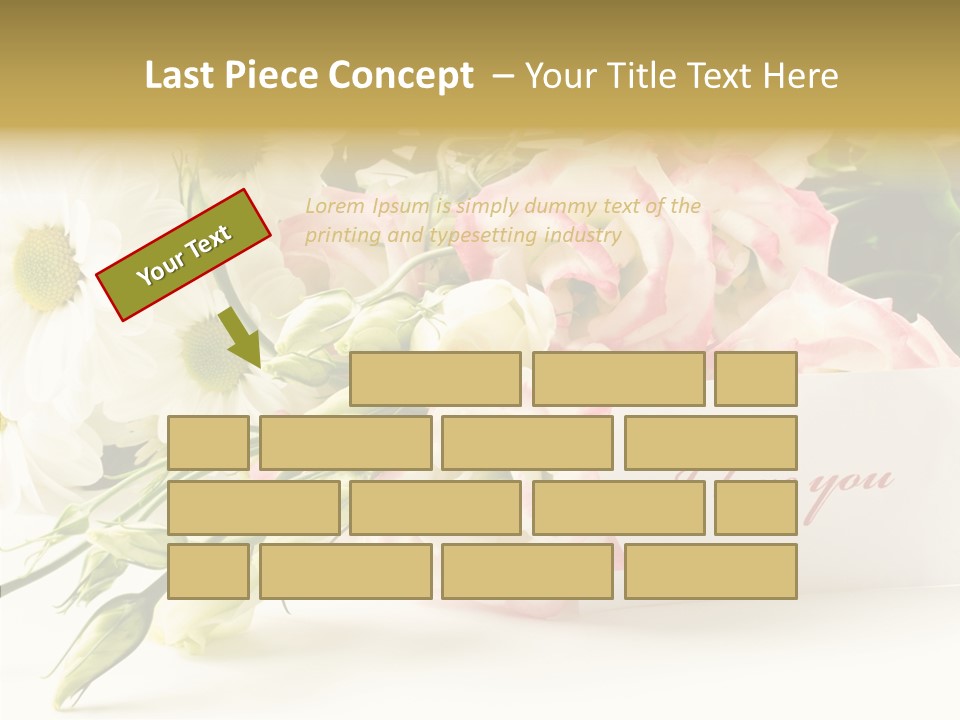 Floral Chamomile Beautiful PowerPoint Template