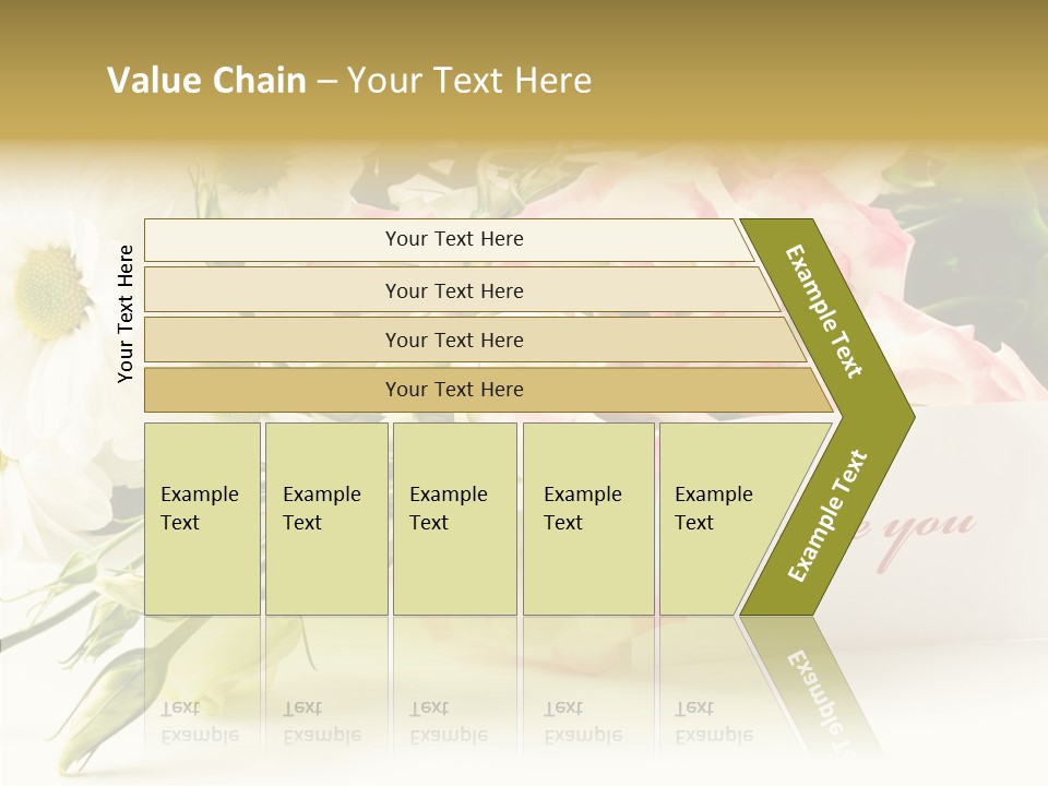 Floral Chamomile Beautiful PowerPoint Template
