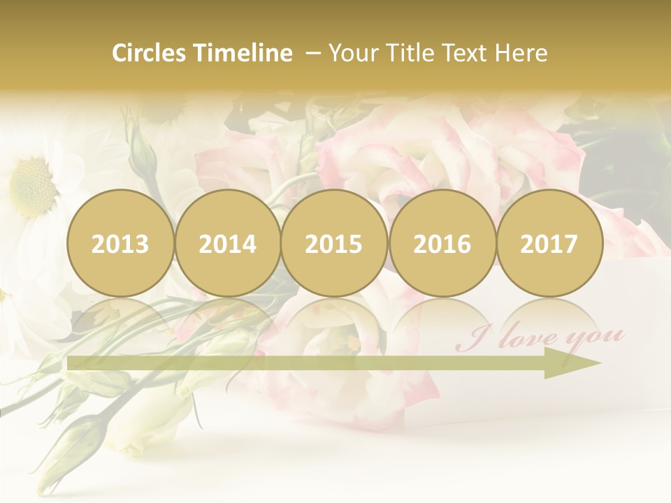 Floral Chamomile Beautiful PowerPoint Template