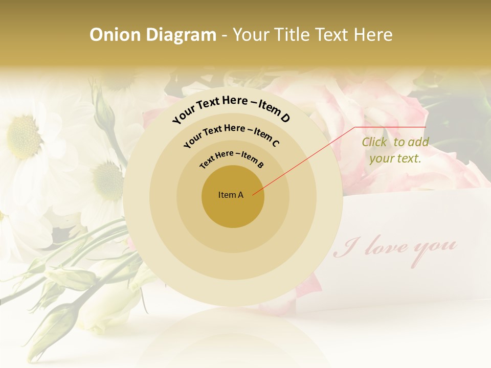 Floral Chamomile Beautiful PowerPoint Template