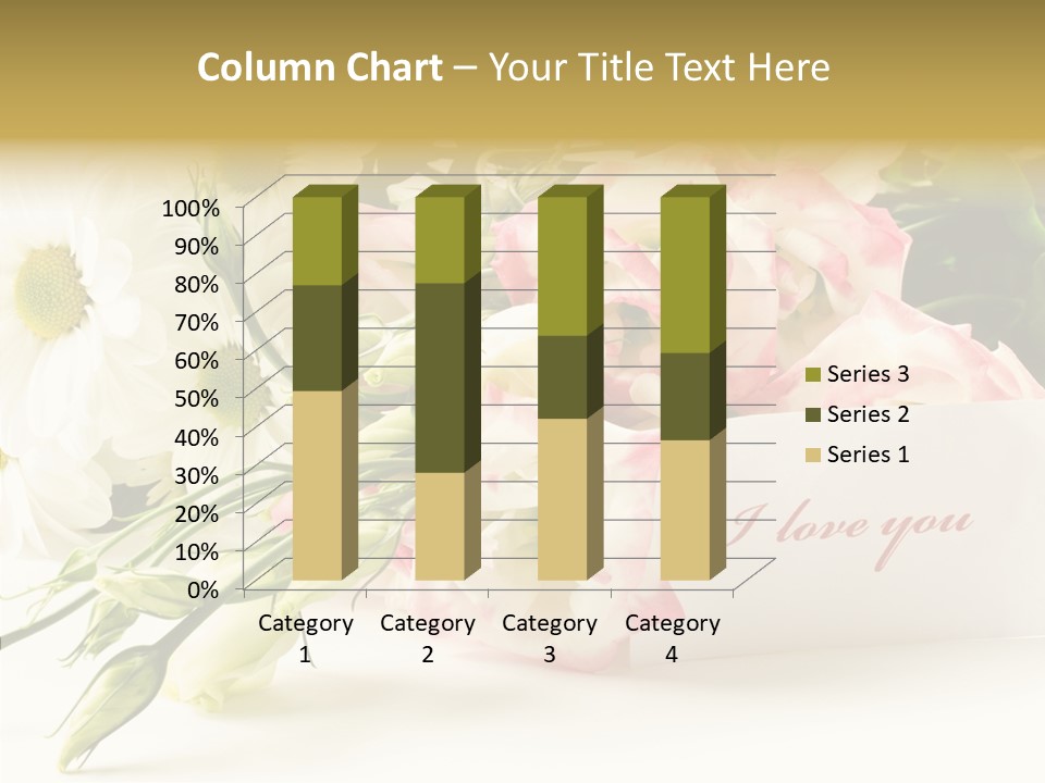 Floral Chamomile Beautiful PowerPoint Template