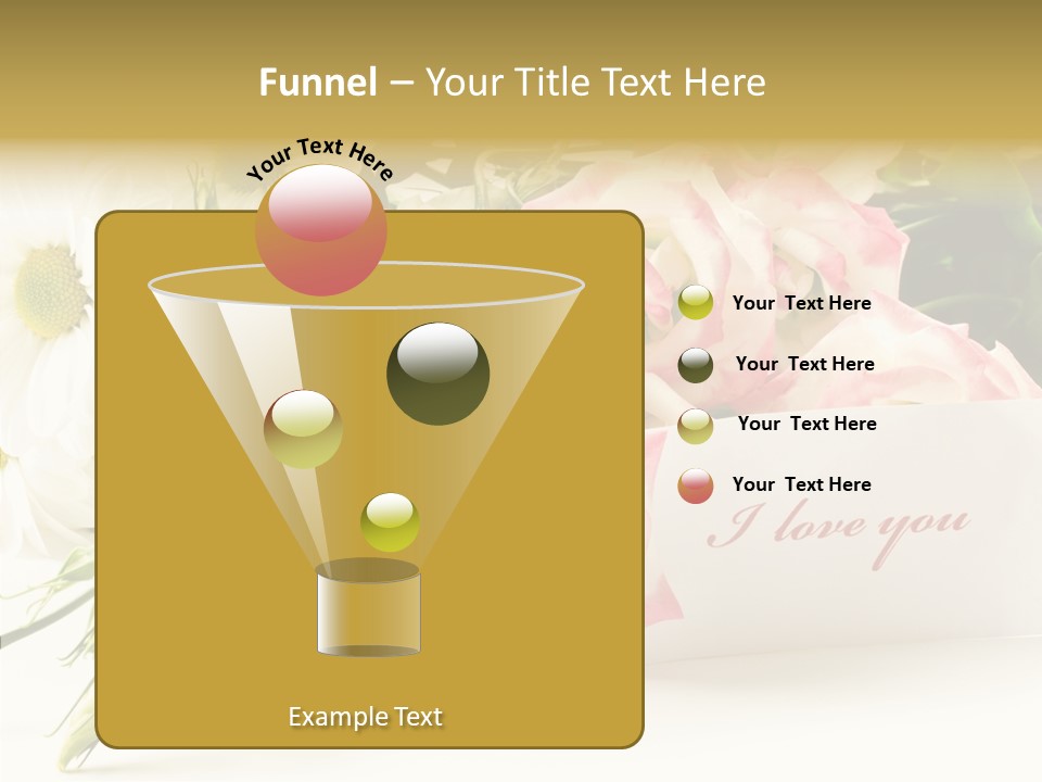 Floral Chamomile Beautiful PowerPoint Template