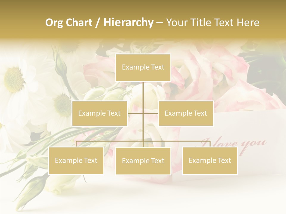 Floral Chamomile Beautiful PowerPoint Template