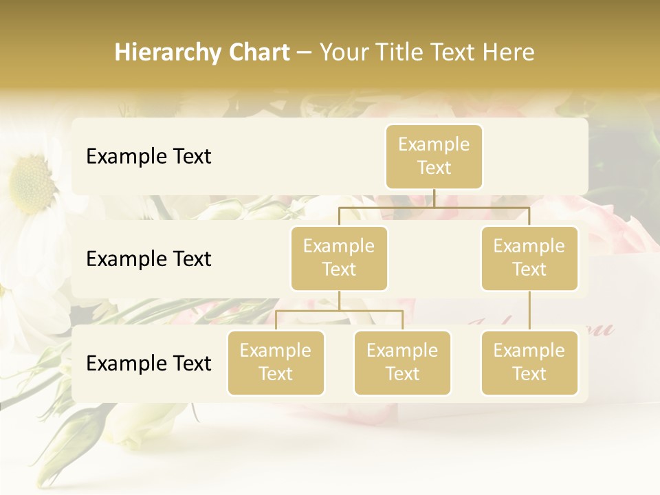 Floral Chamomile Beautiful PowerPoint Template