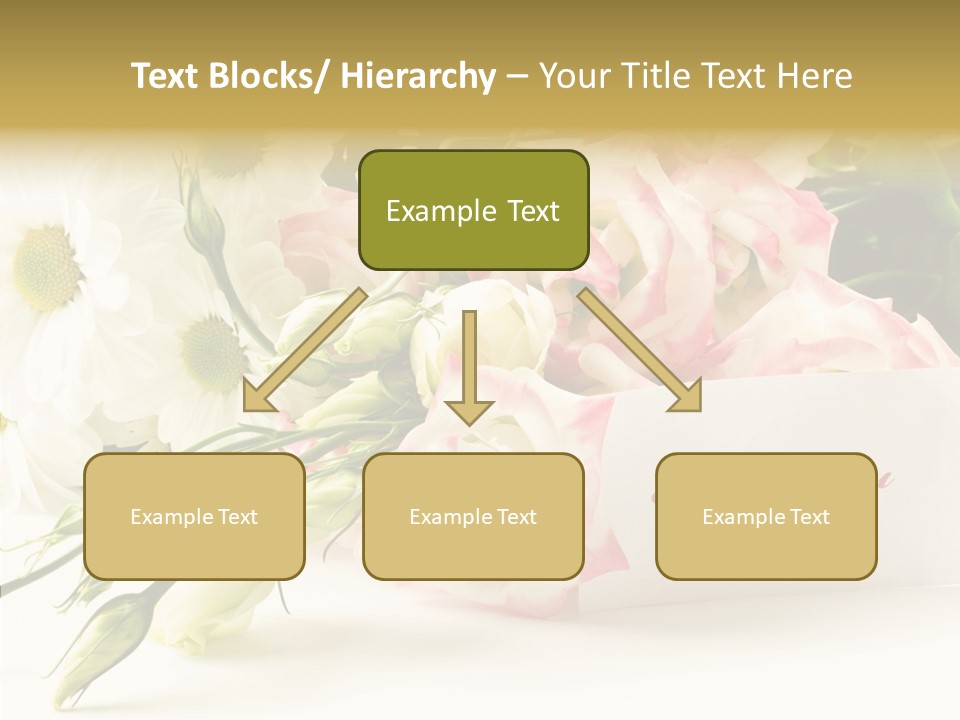 Floral Chamomile Beautiful PowerPoint Template