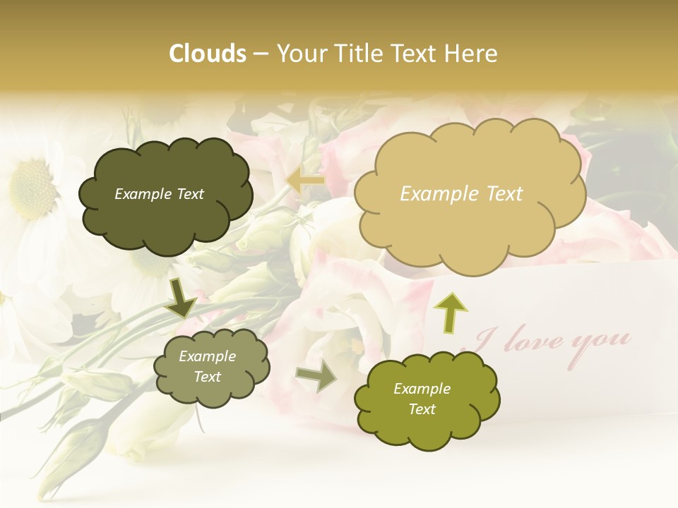 Floral Chamomile Beautiful PowerPoint Template