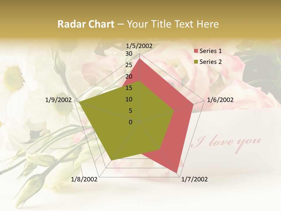Floral Chamomile Beautiful PowerPoint Template