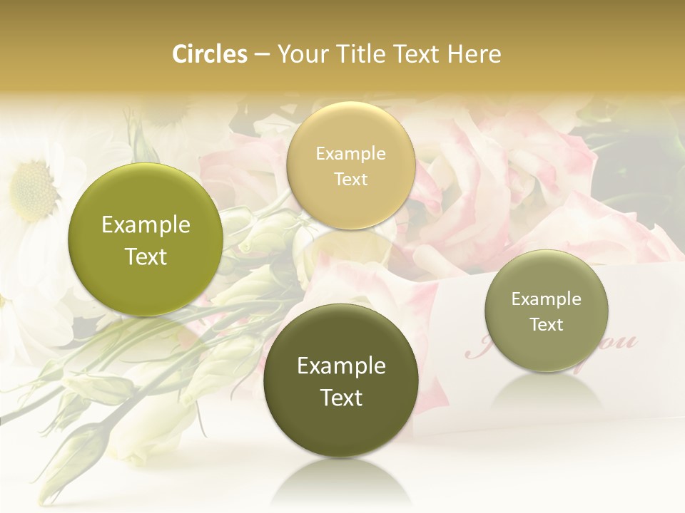 Floral Chamomile Beautiful PowerPoint Template
