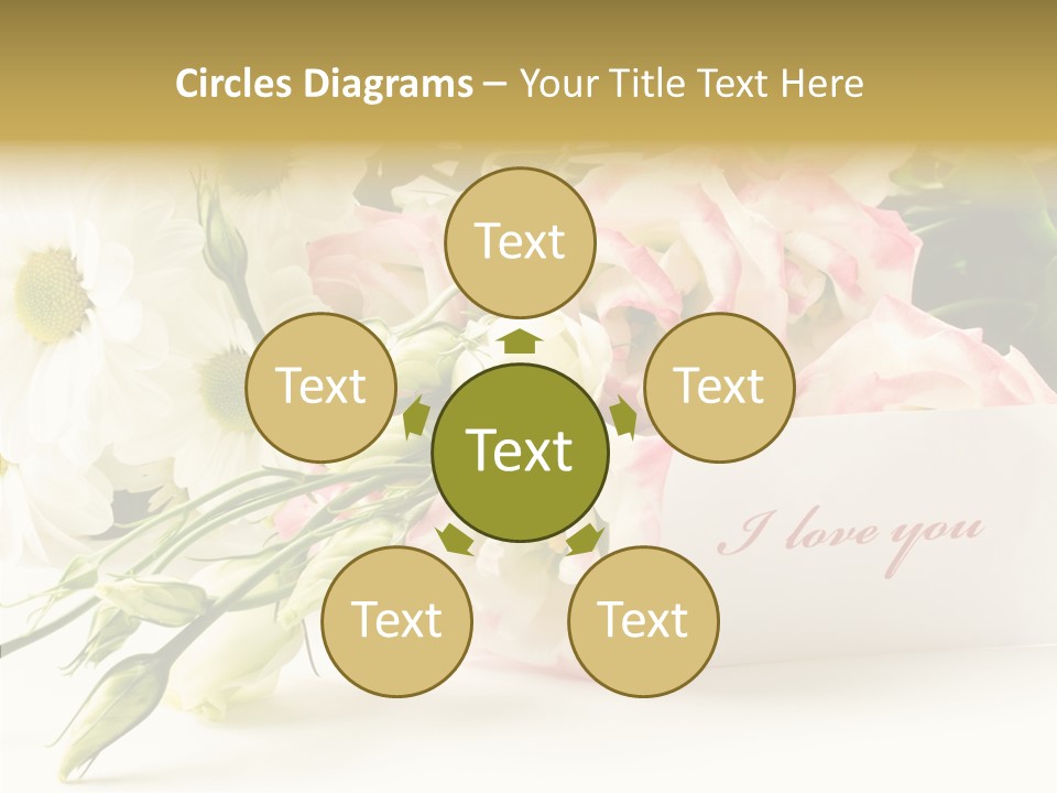 Floral Chamomile Beautiful PowerPoint Template